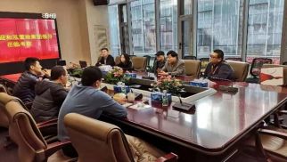 北京和泓集团莅临long8装饰公司进行工作考察指导