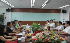 江油市市委副书记来龙8国际官网集团进行洽谈访问